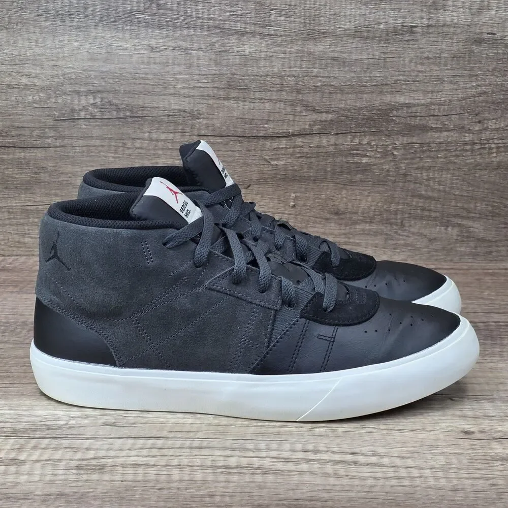 Nike Air Jordan Series Mid Shoes Men's Size 11 Grey Black Sneakers DA8026-004